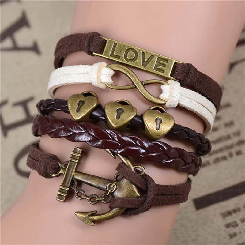 Bracelet En Vermeil, XIXe Siècle
