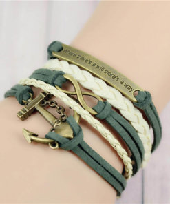Bracelet de charme vintage multicouche modèle 2