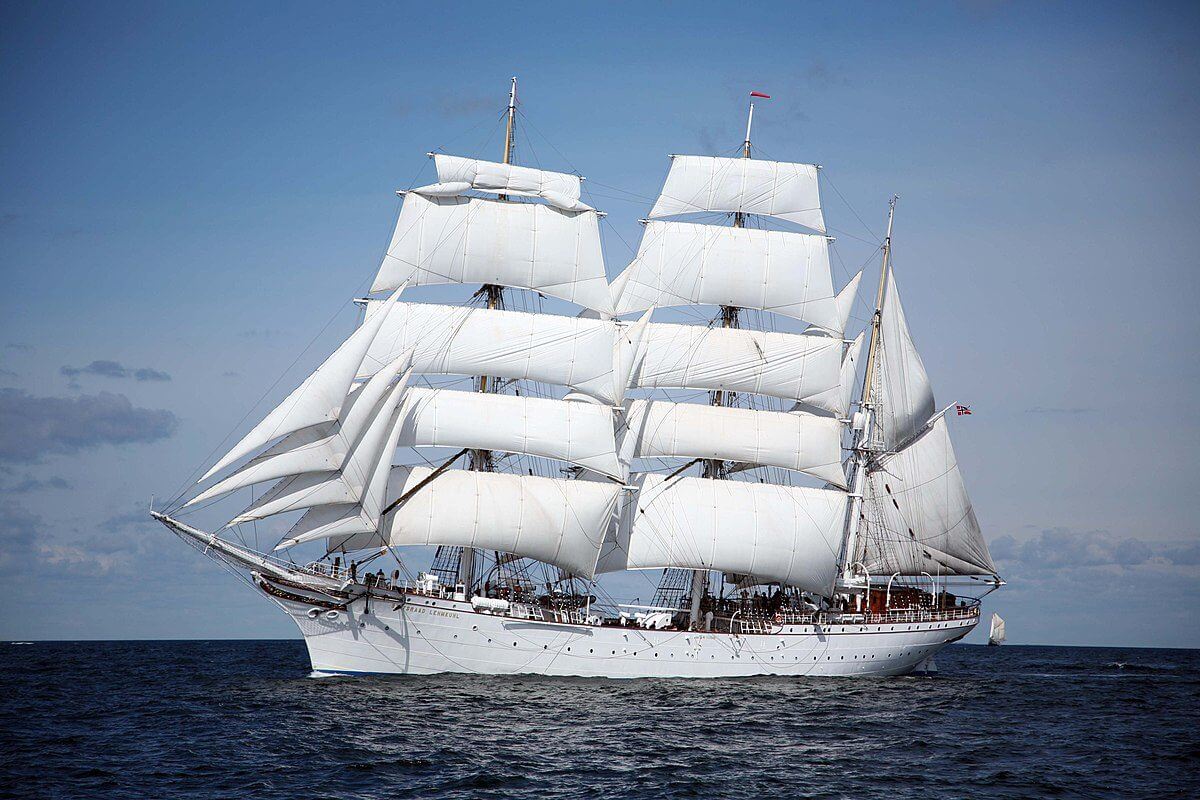 Voiliers anciens Le Staatsraad Lehmkuhl