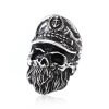 Bague Ancre Drakkar Viking