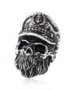 Bague Ancre Drakkar Viking