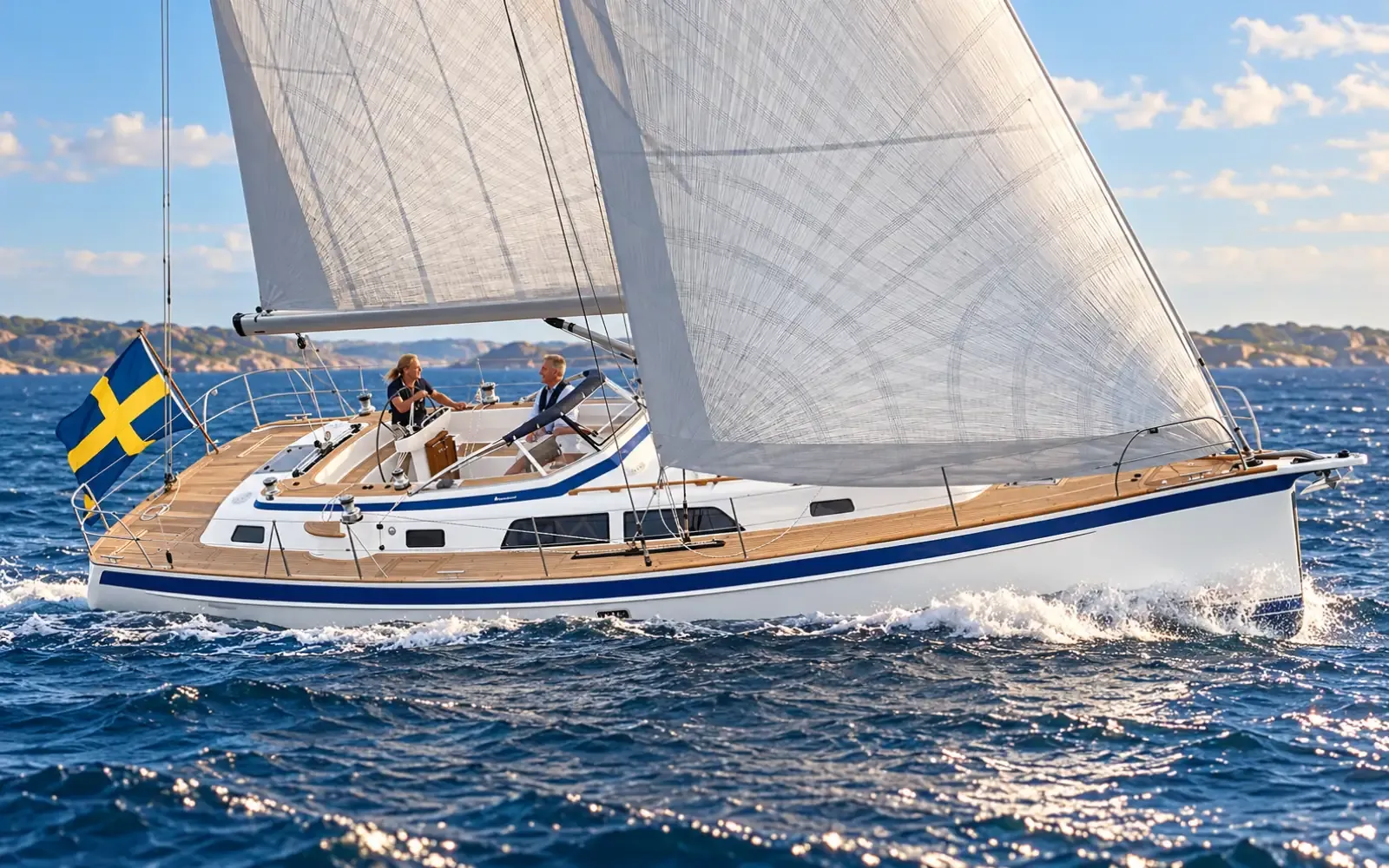 Hallberg-Rassy 44 : la fiche technique
